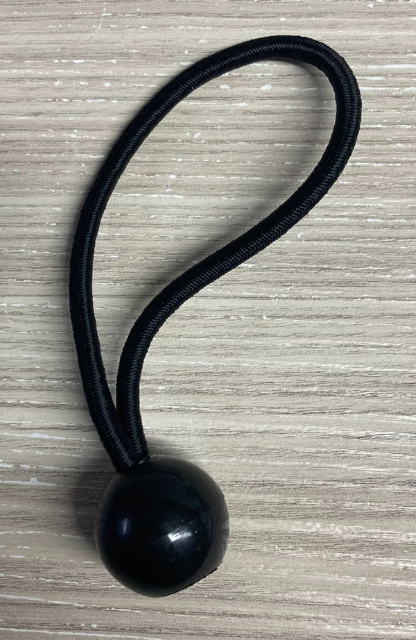 Zeltspanner elastisch 15 cm mit Kunststoffball 26 mm